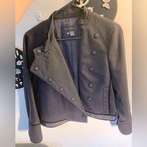 Zara Woman navy structured jacket